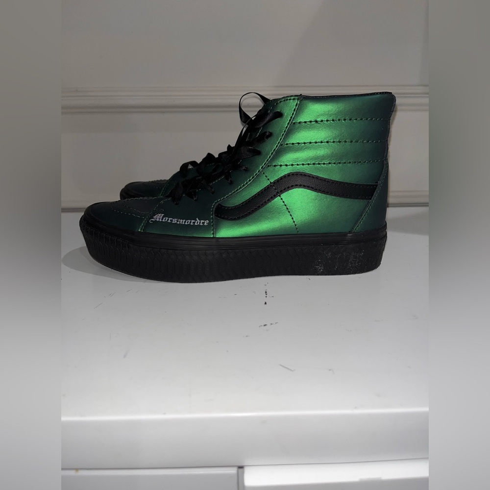Vans RARE limited edition Slytherin- Harry Potter high tops